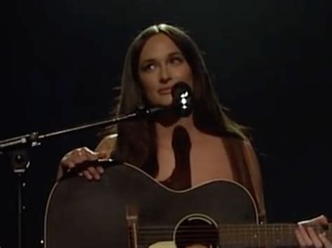 naked concert|Kacey Musgraves is the first musician to perform fully nude on SNL